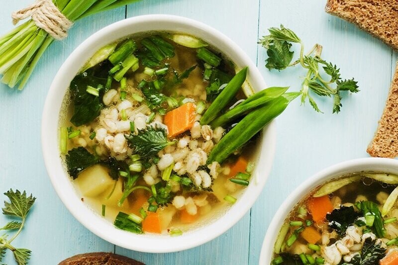 Sopa Alcalina de Vegetales