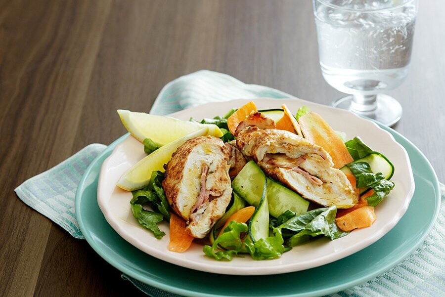 Cordon bleu keto de pollo