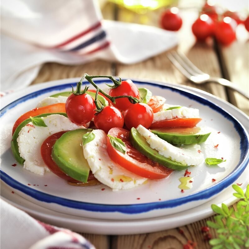 Ensalada de Aguacate y Tomate