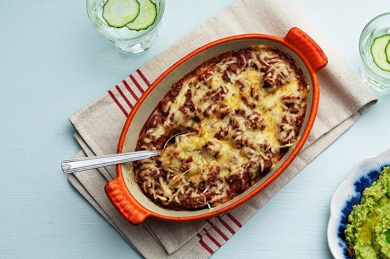 Cazuela tex mex cetogénica