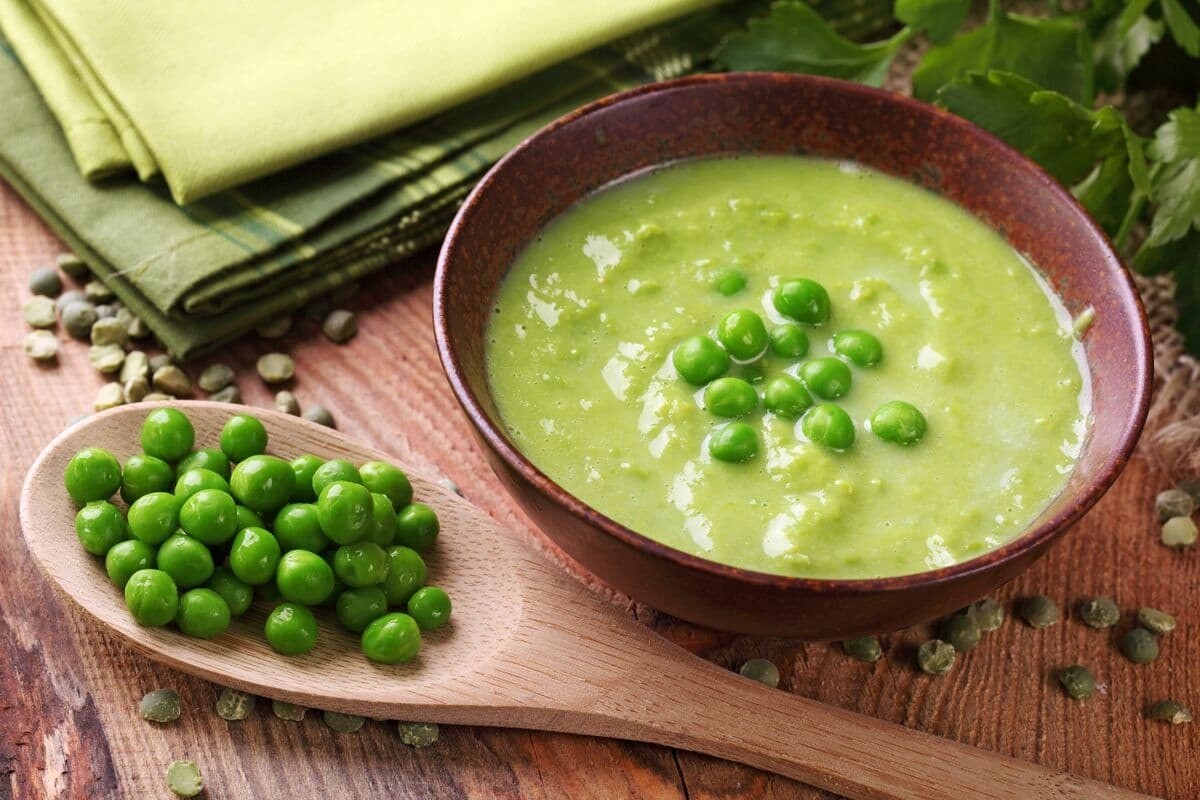 Puré de guisantes
