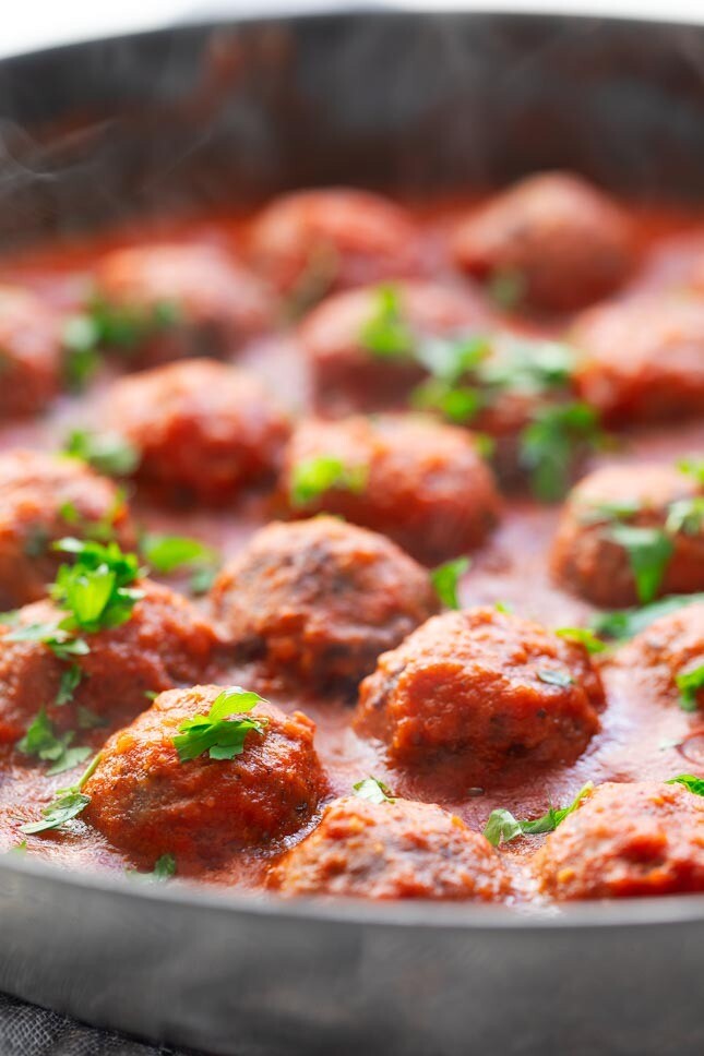 Albóndigas veganas