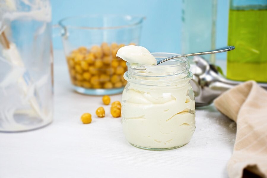 Deliciosa mayonesa Keto vegana sin huevo