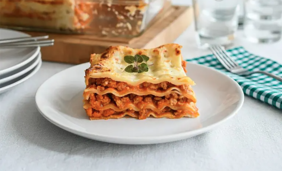 Lasaña vegetal