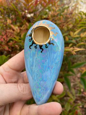 Ancient Creations Oval Hand Pipe