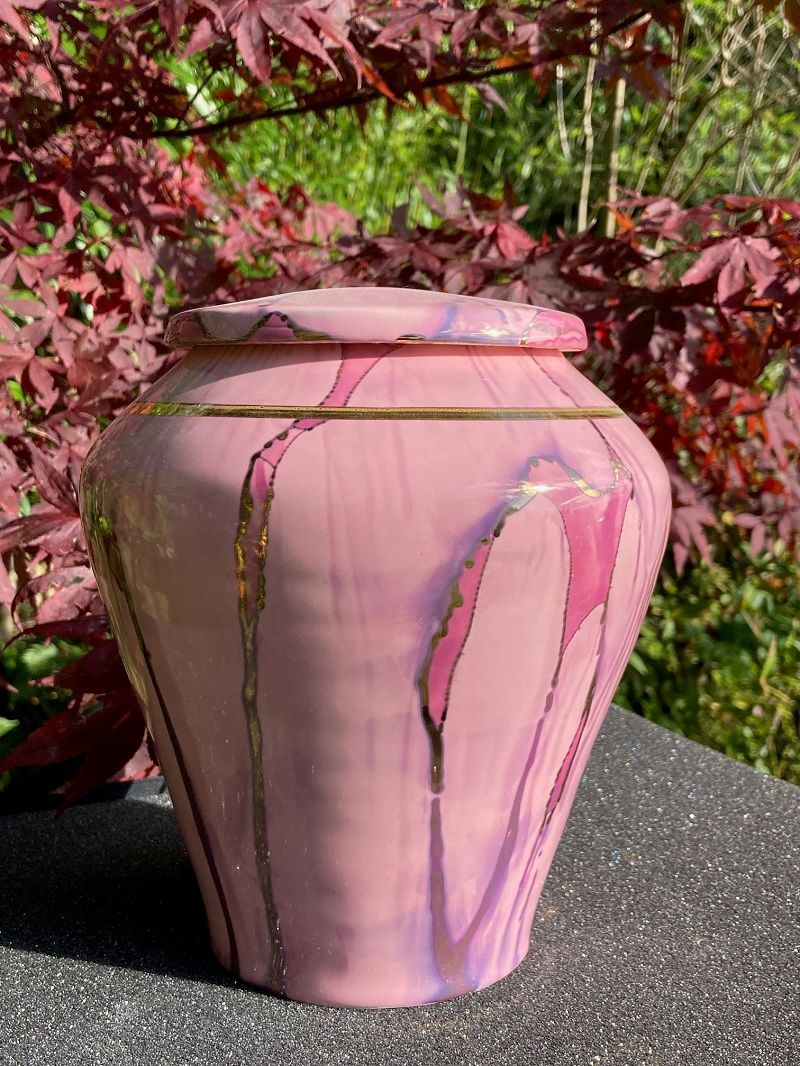 Ancient Creations Ceramic Urns, Keepsake Vessels (Medium)
