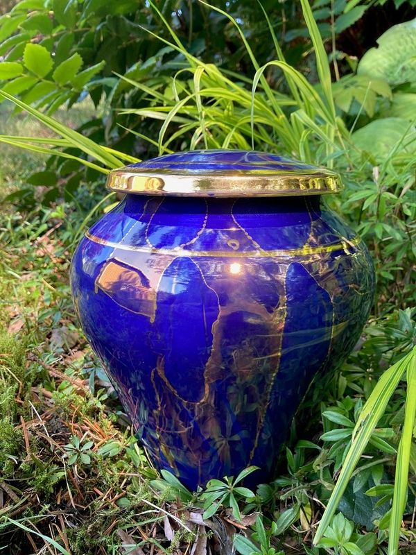 Ancient Creations Ceramic Urns, Keepsake Vessels (Large)