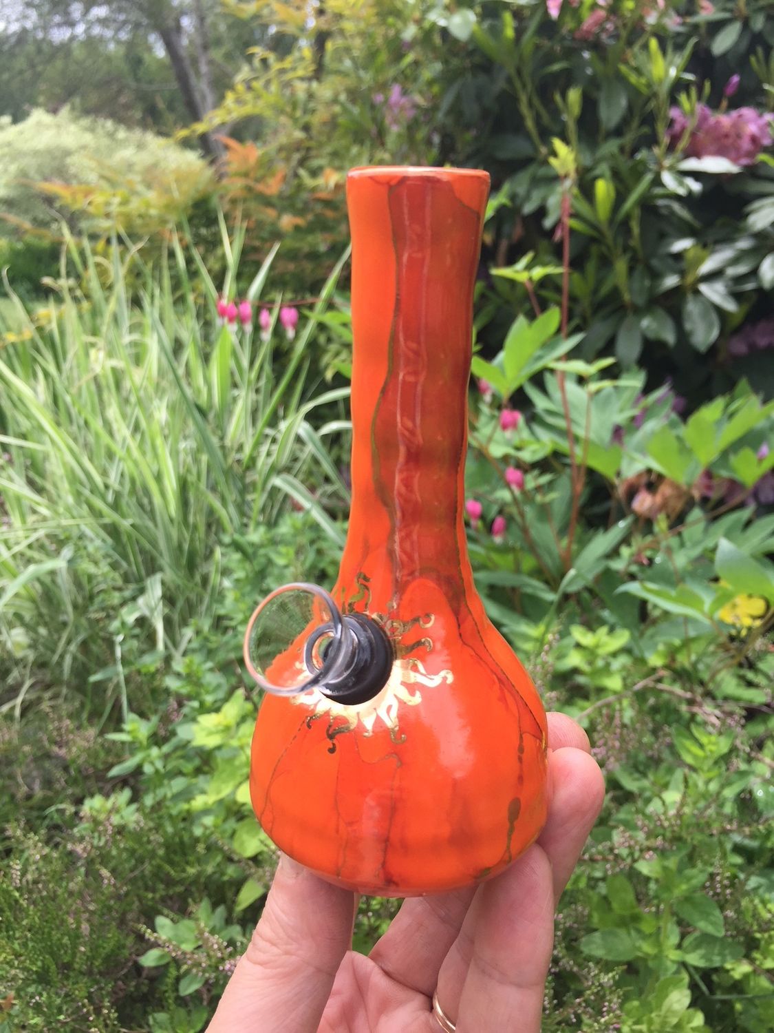 Ancient Creations Mini Water Pipe | Glass Bowl