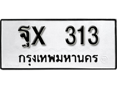 ทะเบียนรถ 313 ทะเบียนมงคล เลขทะเบียนให้โชค - ฐx 313