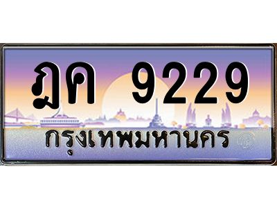 อ.ทะเบียนรถ ฎค 9229 เลขประมูล ทะเบียนสวย  9229