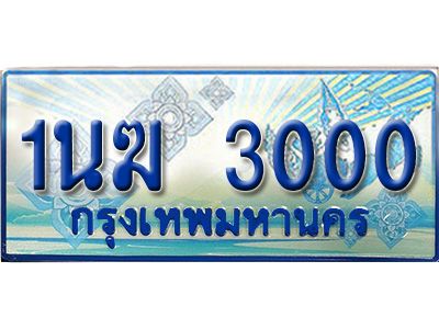 1.ทะเบียนรถตู้ 3000 เลขประมูล ทะเบียนสวย 1นฆ 3000 เพิ่มความเฮง เสริมบารมี