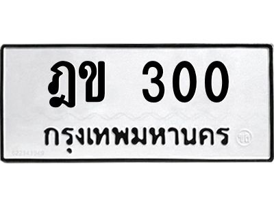 3.ป้ายทะเบียนรถ  300 ทะเบียนมงคล  ฎข 300 จากกรมขนส่ง