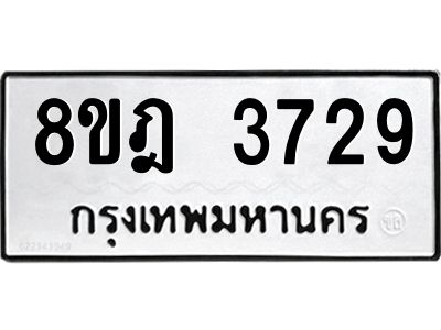 รับจัดหา ทะเบียน 3729 หมวดใหม่ 8ขฎ 3729 ทะเบียนมงคล ผลรวมดี 36- BB0919-8ขฎ