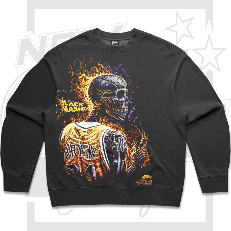 Mamba Flaming Skull Crew
