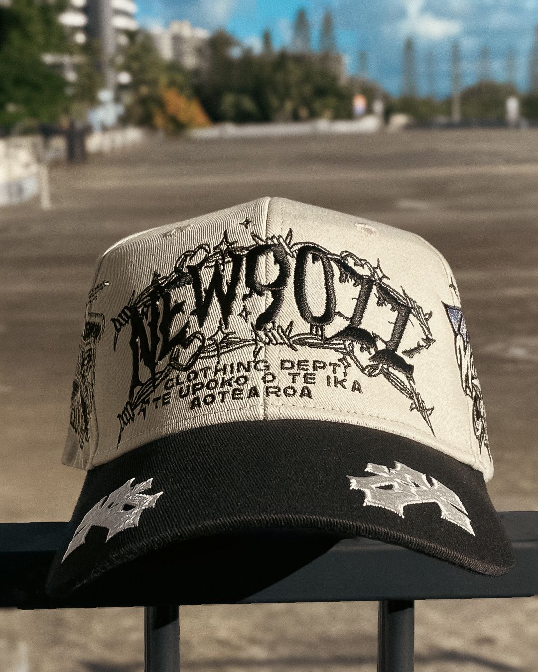 . White Logo Cap