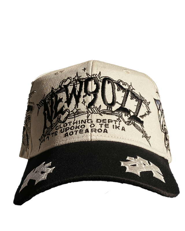. White Logo Cap