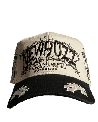 . White Logo Cap