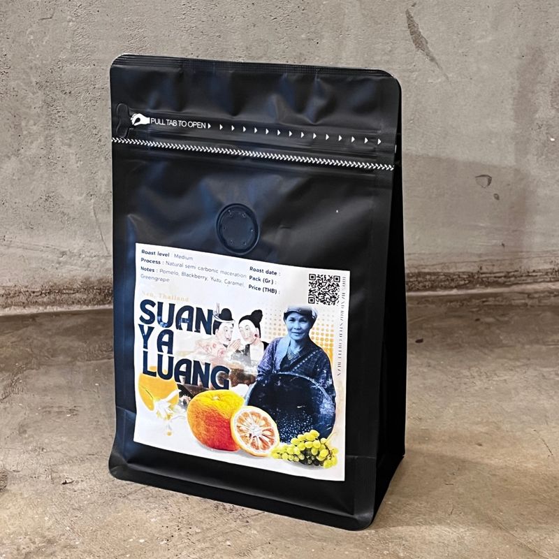 Doi Suan ya luang, Medium-Roastrd Coffee กาแฟดอยสวนย่าหลวง, น่าน คั่วกลาง