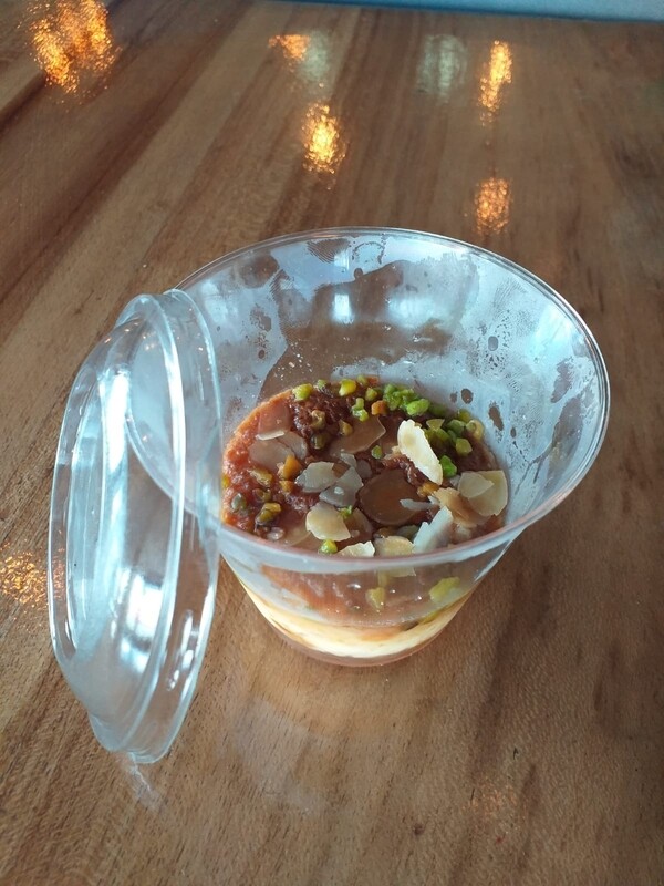 Gâteau de semoule dans sa vérine