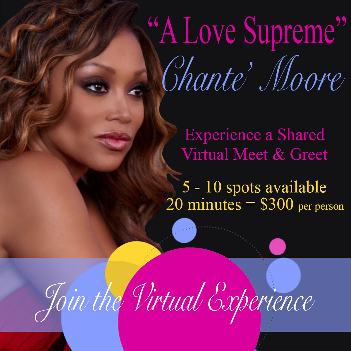 "A Love Supreme" Shared Meet & Greet with Chante' Moore