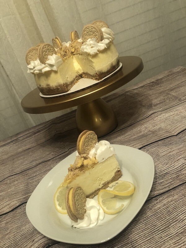 Lemon Oreo Cheesecake - Whole