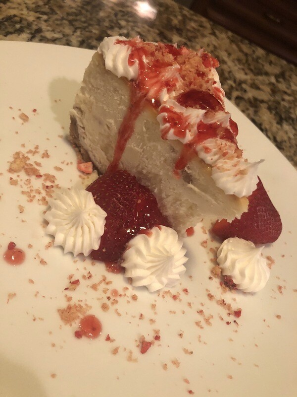 Strawberry Crunch Cheesecake - Whole