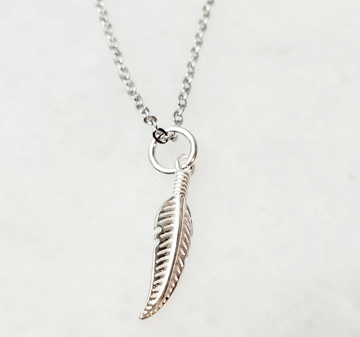 Feather Necklace 