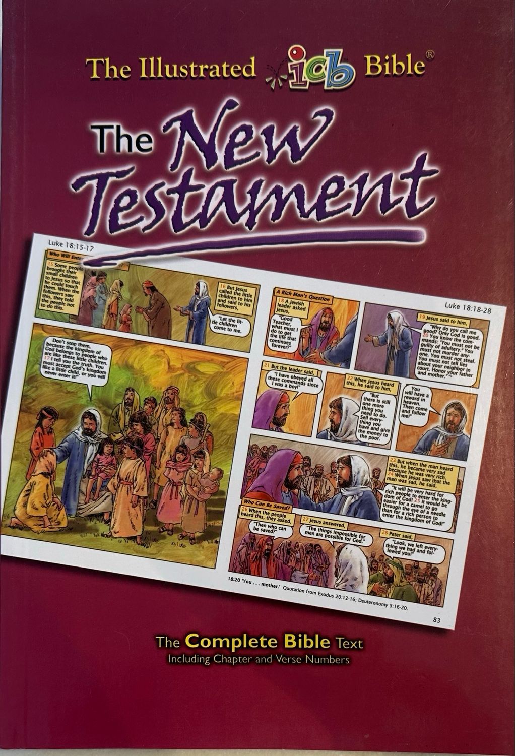 The New Testament. Comic Book Bible