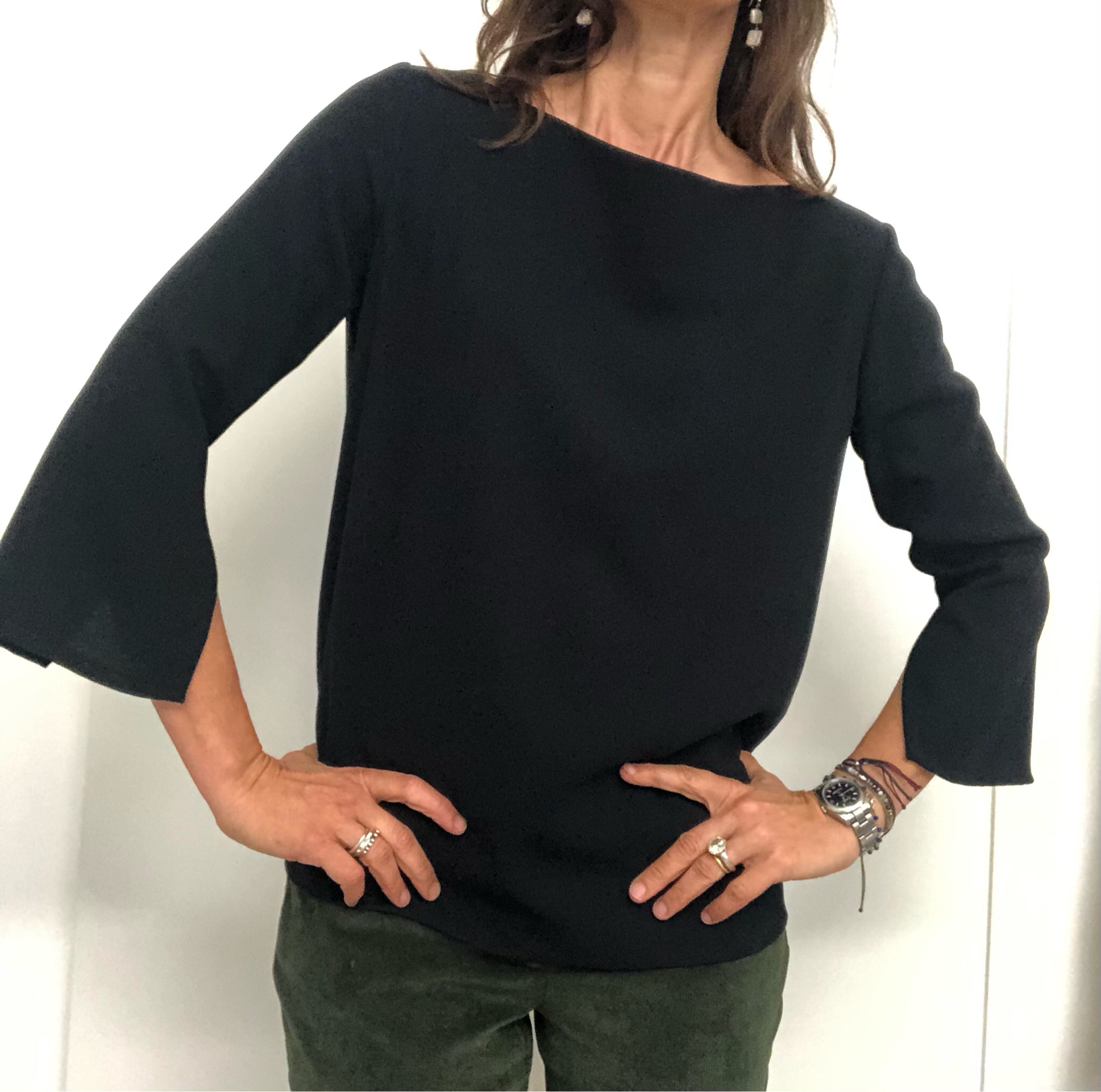 Camicia in crepes Simonetta