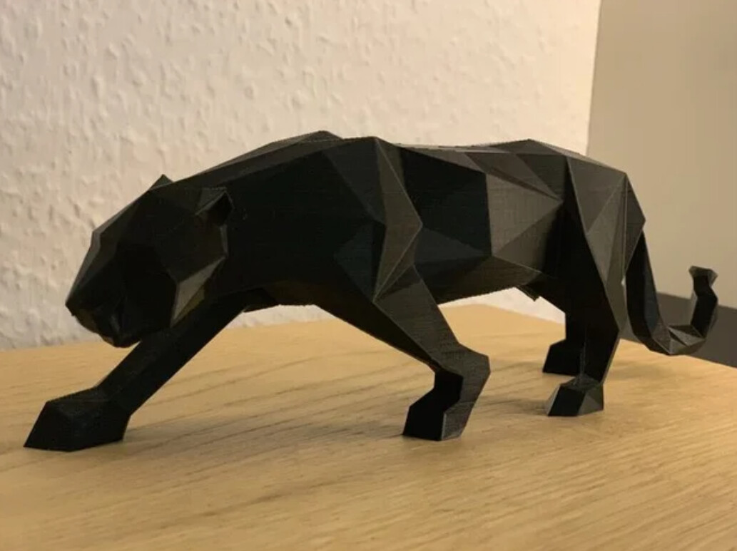 Pantera 3D Low Poly Pantera 3D Low Poly
