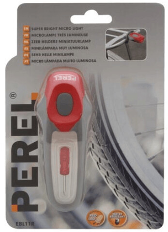 Perel Fietslamp - ZEER HELDERE RODE LED