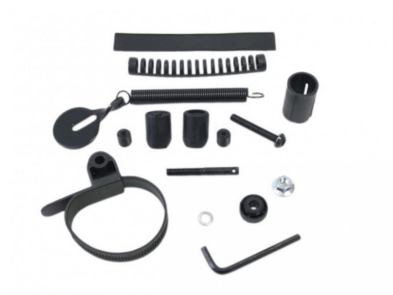 Stuurstabilisator 1"- 1.1/8" Zwart
