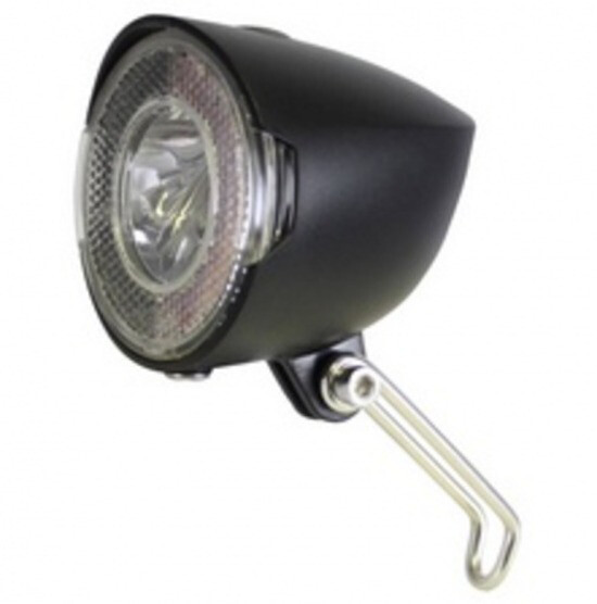 KOPLAMP LED 35LUX OP BATTERIJ ZWART