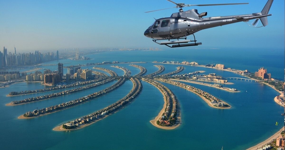 HELICOPTER TOUR ( 12 min ) 646 AED