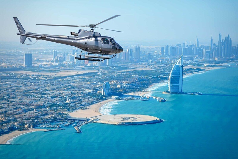 HELICOPTER TOUR ( 22 min ) 1045 AED