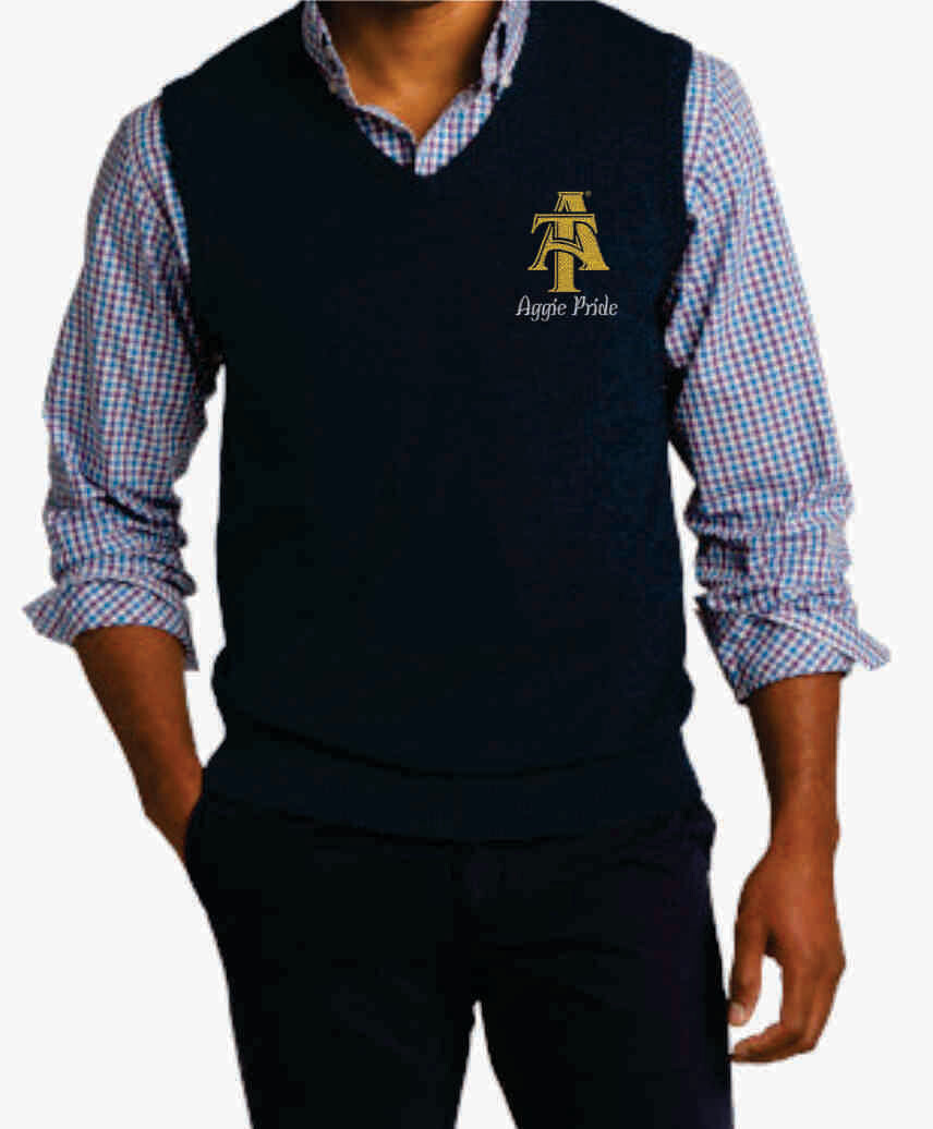A&T Embroidered Vest