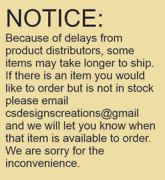 Product Notice