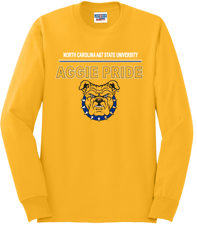 Long Sleeve Gold t-shirt