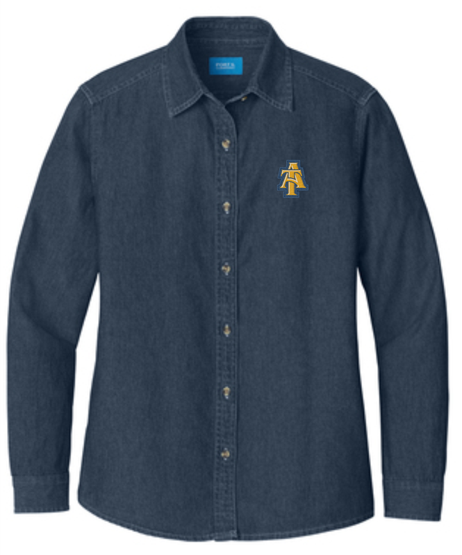 Ladies Demin Long sleeve shirt