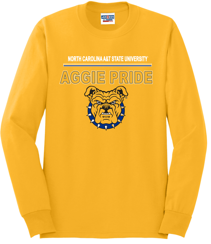 Long Sleeve Gold t-shirt