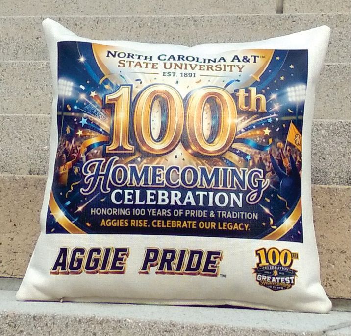 100 Homecoming 16x16 Pillow