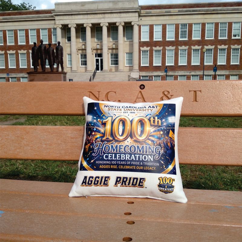 100 Homecoming 16x16 Pillow