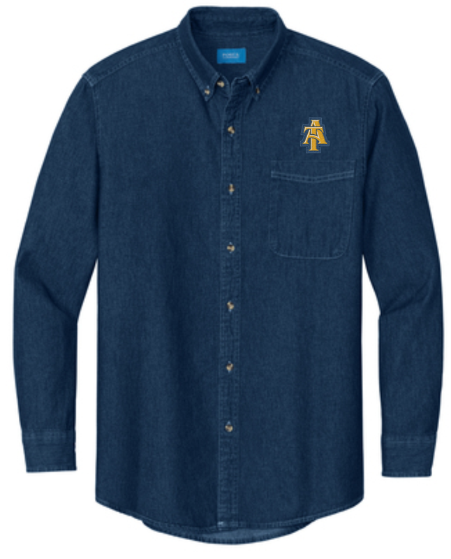 Men Demin Long sleeve shirt