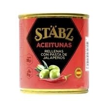 ACEITUNAS RELL PIMIENTO STABZ x200grs