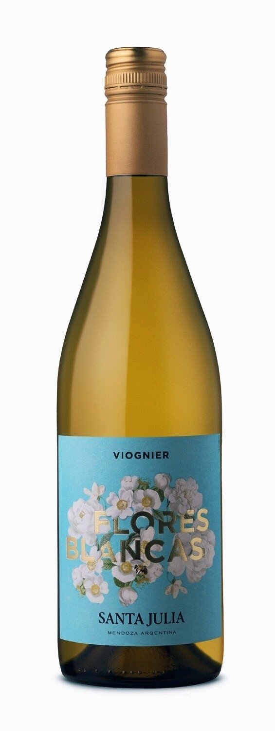 SANTA JULIA FLORES BLANCAS VIOGNIER 6x750cc