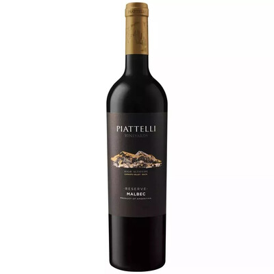 PIATTELLI RVA. MALBEC MENDOZA x750cc
