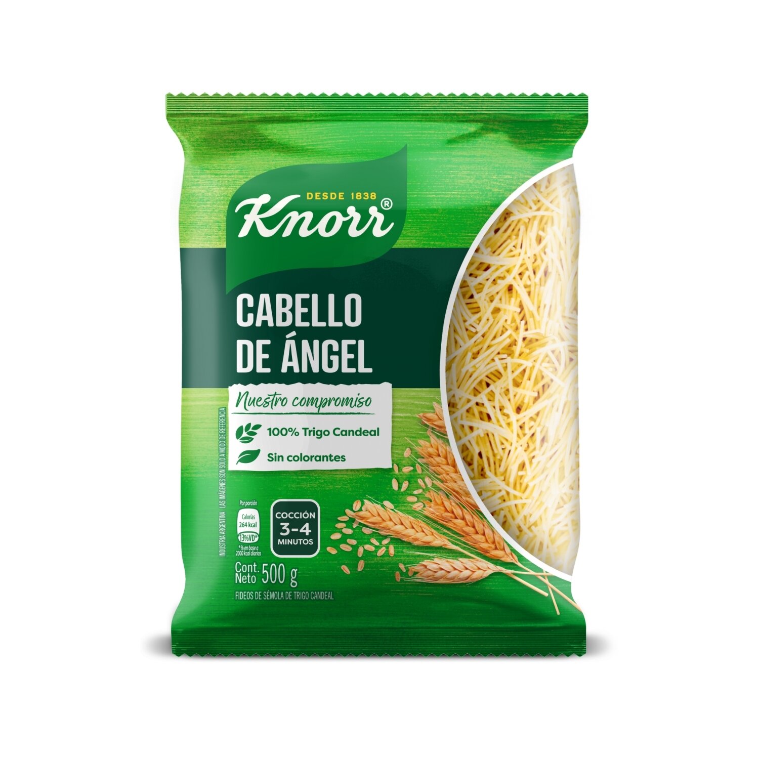 KNORR FIDEOS CABELLO DE ANGEL x500 GR