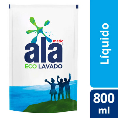 ALA LIQ P/LV ROPA BE ECOLAVADO x800ml