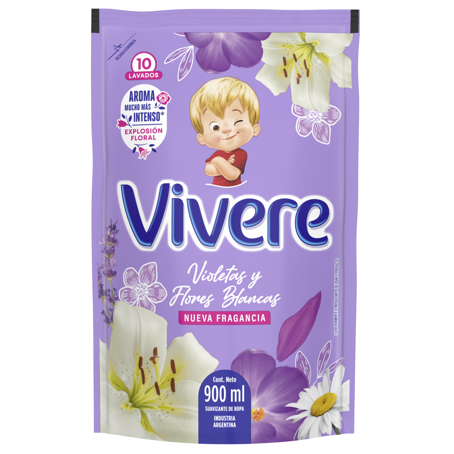 VIVERE SUAV. VIOLETAS x900ml