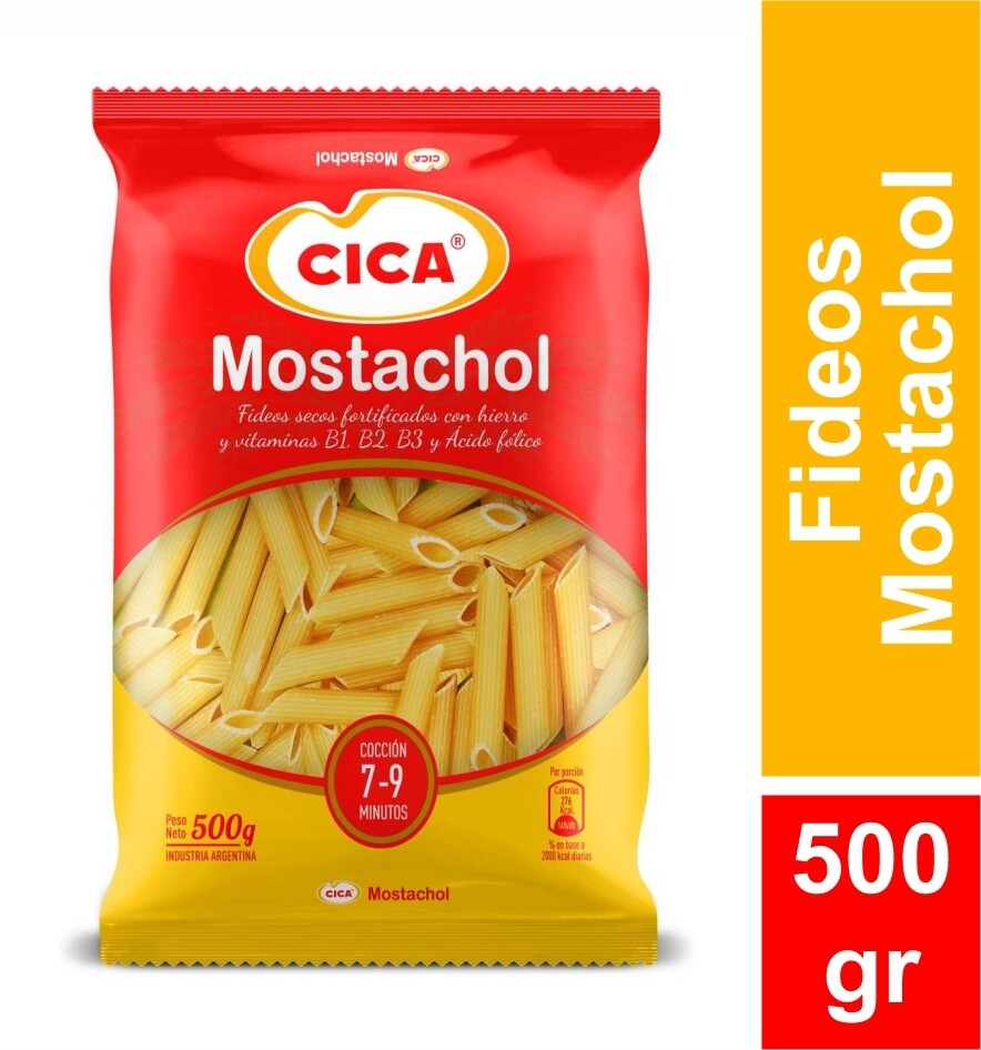 CICA FIDEOS MOSTACHOL x500 GR